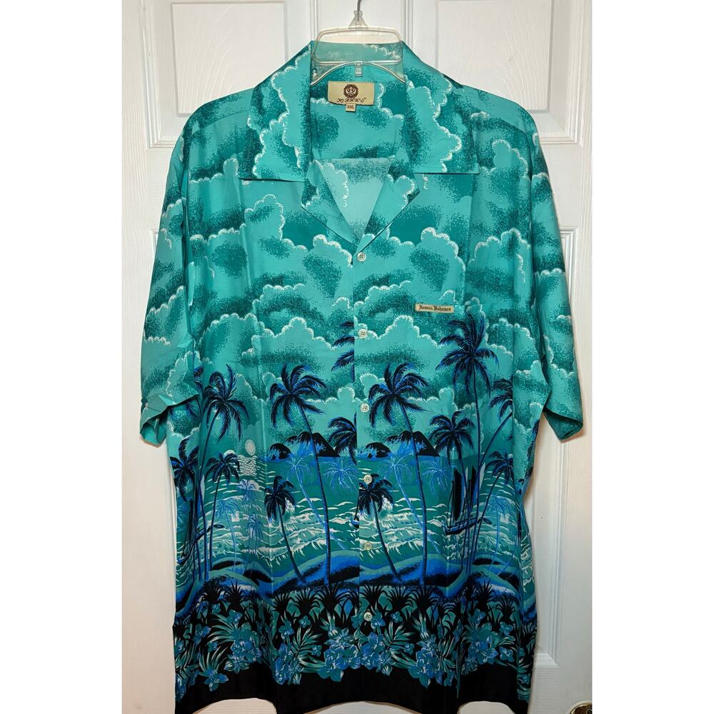 Nassau Bahamas tropical men’s shirt. Size 3XL